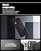 Spigen Ultra Hybrid MagFit Designed for Galaxy S25 Edge Case [Fast Wireless Charging/Magnet for Galaxy], [Anti-Yellowing] (2025) - Frost Black