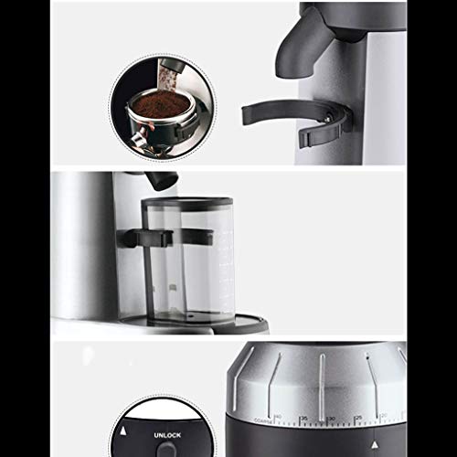 SJYDQ Kaffeemühle Elektrische Kaffeemühle 250g elektrische Kaffeemühle 25 Stärkeeinstellung – Bild 8