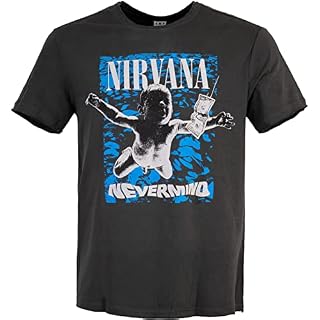 Amplified T-shirt Nirvana Nevermind - Les Beatles, Paul McCartney, John Lennon, RIngo Starr, George Harrison