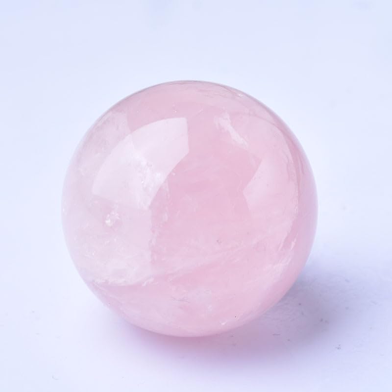 Quartz rose boules anti-stress pour soulager les mains fatiguées du bureau