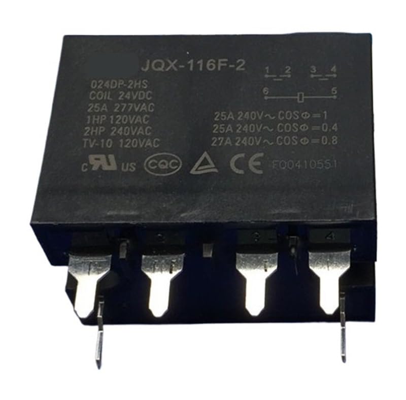 Relay HF116F-2-024AL-1HT-24VAC pour sécuriser la commande des pompes et moteurs