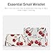 Box Program Cherry Print Leather Essential Small Wristlet