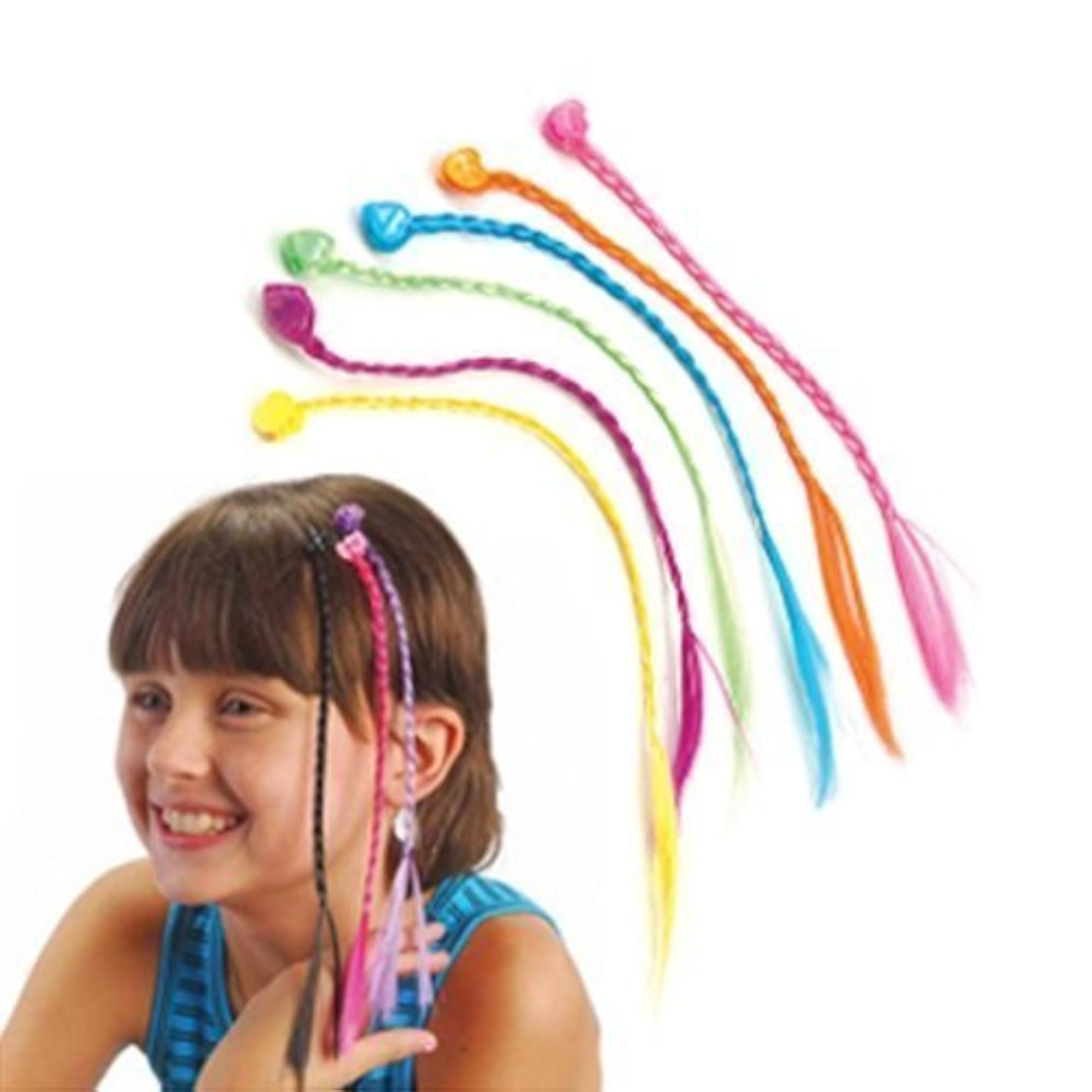 Dozen Nylon Hair Pieces, Versatile Styling Supplies
