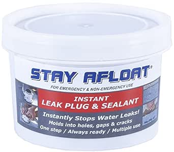 SeaKits Stay Afloat Marine Water Leak Plug and Sealant for Emergency