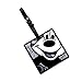 Disney by Britto from Enesco Mickey Mouse Black and White Luggage Tag 5 IN