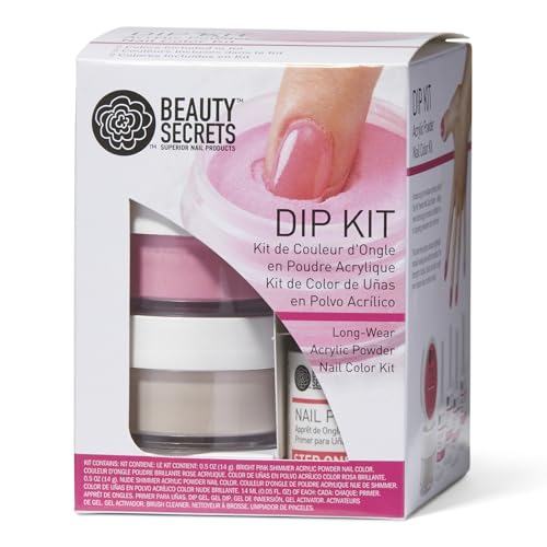 Beauty Secrets Dip Kit Powder Acrylic Nail Color System
