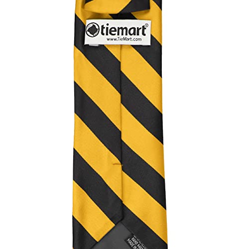 Image of tiemart Men's Striped Tie Standard Length