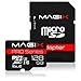 Price comparison product image Magix 128GB microSD Card Class10 V30 U3, Read Speed Up to 95 MB/s, PRO Series (SD Adapter Included)