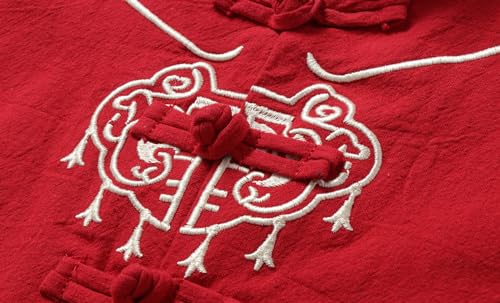 Image of LittleSpring Kids Chinese New Year Clothing Tang Suit 2-8 Years