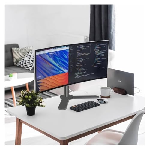 Support de bureau pour écran unique pour télétravail efficace et ordonné - 4
