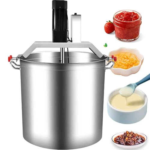 Batidora automática de alimentos con función de calefacción, velocidad ajustable y control inteligente para mezclar uniformemente, ideal para mermeladas, salsas, congee y hierbas
