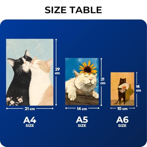 Image of Funk You Store Cat Posters (Set of 12) Cute Kitten Posters for Wall | Collage Set of Pussy Cat Poster for bedoom, living room, dorm room, studyroom | Poster for Wall | Glue Dots Included (D 028)