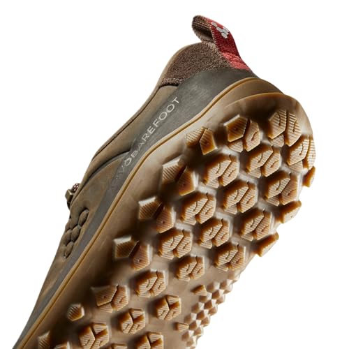 Image of Vivobarefoot Men's Tracker Leather All Terrain Low Hiking Shoe