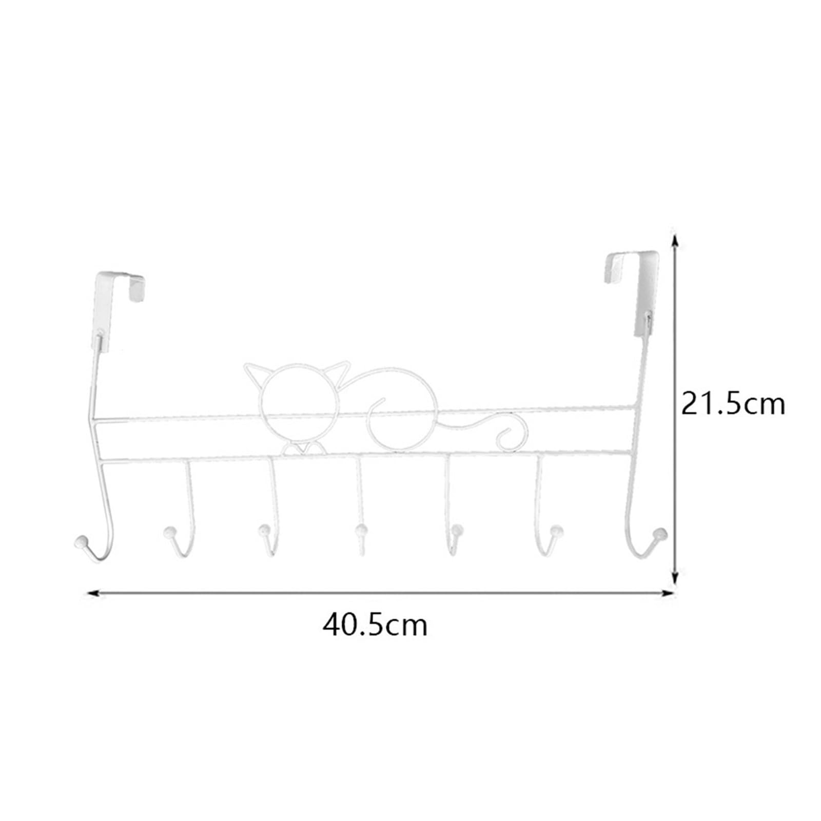 Gancho Para Colgar Sobre La Puerta Puerta detrás del gancho de almacenamiento for colgar en la pared