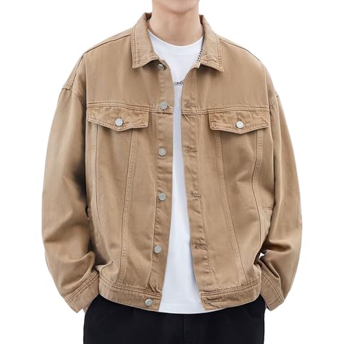 Veste de camionneur en denim ajustée homme pour en finir avec les coupes informes