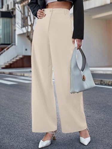 Image of Aahwan Women's & Girls' High Waist Wide Leg Pants