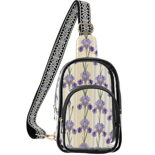 Bolso cruzado linqin de pecho con cremalleras de metal suave y diseño retro