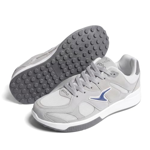 Image of YOHO Men's Sneakers Flo & Blazer | Stylish & Comfortable | Low Top, Lace Up Casual Shoes for Man /Gents