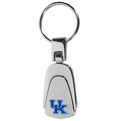 Siskiyou NCAA Kentucky Wildcats Unisex Sportssteel Teardop Key Chain, Steel,