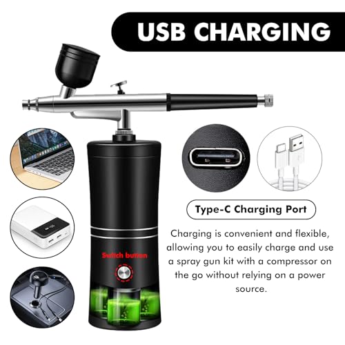 Kit aérographe multi fonctions avec compresseur d'air pour tatouage