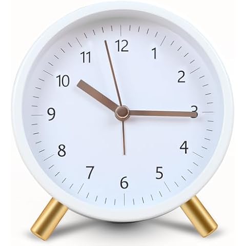 HaoHanEup Silent Non-Ticking Alarm Clock Cover