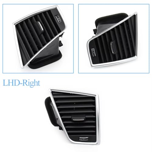 Grille de ventilation Q5 robuste en ABS - Buse d'aération droite ajustement précis - 3