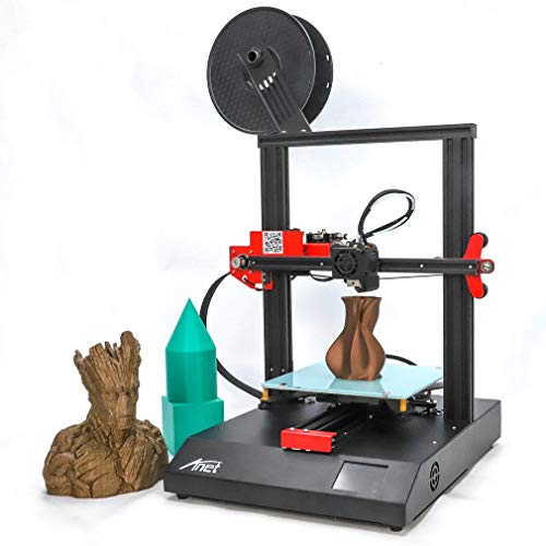 Impresora 3d Anet ET4?Actualización de Alta Precisión con 2.8" Pantalla Táctil?Tamaño de Impresión 220 * 220 * 250mm con Función de Nivelación Automática