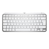 Logitech MX Keys Mini for Mac – Clavier sans fil minimaliste compact, Bluetooth, touches rétroéclairées, USB-C, saisie tactile, compatible avec MacBook Pro, Macbook Air, iMac, iPad