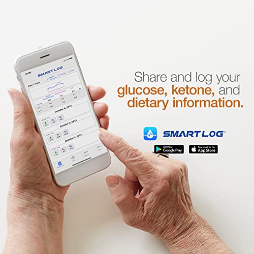 Caresens N Plus Bluetooth Blood Glucose Monitor Kit With 100 Blood Sugar Test Strips, 100 Lancets, 1 Blood Glucose Meter, 1 Lancing Device, Travel Case For Diabetes Testing Kit (Auto-Coding Glucometer Kit With 1 Control Solution)… #TOP6