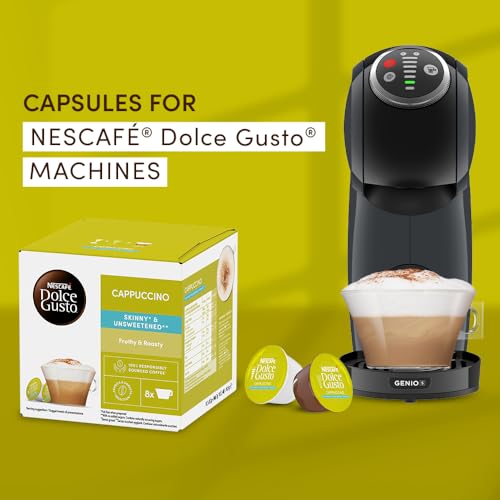Capsules Nescafé Dolce Gusto Cappuccino light en lot de 3 boîtes soit 48 capsules café