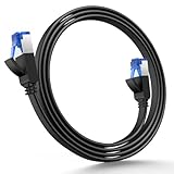 UGREEN LANケーブル CAT8 ハイスピード 40Gbps/2000MHz フラットケーブル 40ギガ カテゴリー8 爪折れ防止 やわらかい U/FTPシールド イーサネットケーブル シールド モデム ルーター PS5 Xbox等に対応 3M