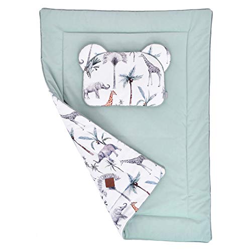 Sevira Kids - Coperta per bambini, reversibile, in...