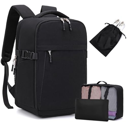 Lossga Mochila Viaje Cabina Avion 40x20x25 para Ryanair con Organizador de Equipaje Mochilas de...