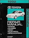 1992 Toyota Cressida Repair Shop Manual Original