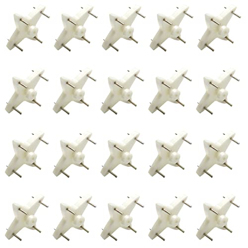 Image of Nails For Hanging Pictures,Picture Hooks Hardwall Hangers for Hardware Concrete Wall Hooks Invisible Nail Hangers Non-Trace Wall Picture Hanger No Damage Stucco 0.98 inch x 0.59 inch (L*W)(150pcs,1.10 inch x 1.10