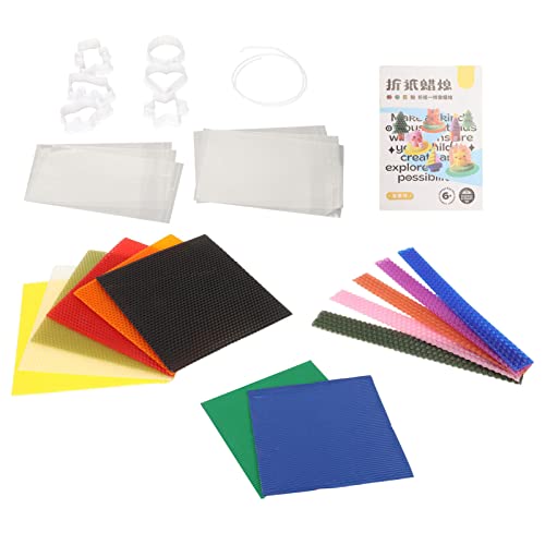 aqxreight Beeswax Sheets Ingredients Ability Exerc Candle Making Kit for Kids DIY Handicrafts Gifts Beeswax SheetsCandle Making Kit for Kidss Made is to Purpose