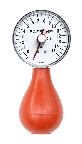 Dynamomètre Baseline pneumatique poire 15 PSI pour mesurer la préhension sans douleur