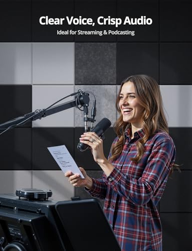 Image of Square Acoustic Wall Panels, Sound Absorbing Panels for Walls, Ceiling, Doors, 18 Pack 12 inchx12 inchx0.4 inch Self Adhesive Decorative White Acoustic Tiles for Recording Studio, Office, Room, Home