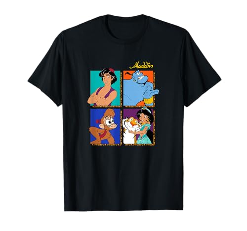 Disney Aladdin Group Shot Box Up T-Shirt