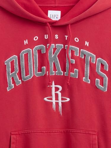 Image of GAP Men's X Nba Graphic Logo Hoodie Sweatshirt