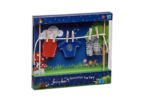 Irish Fairy door Clothes line (Male) by The Irish Fairy Door Company