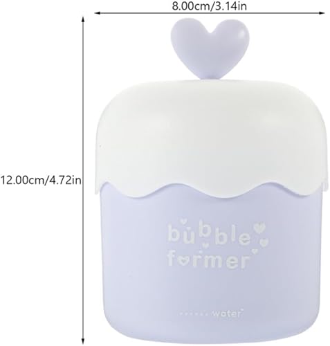 Miniatura 9 de Beavorty Fabricante de espuma facial para hacer burbujas faciales, espumador de crema enriquecida, taza de espuma profunda, herramienta de plástico