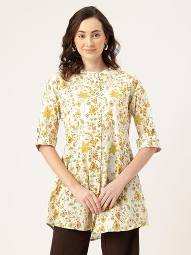 Image of Printed Mandarin Shirt - Casual & Chic (S-3XL)
