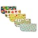Gina's Soft Cloth Shop 2 Ply Printed Flannel 8x8 Inches Set of 5 Little Wipes Farmers Market- Proudly Made in the USA!