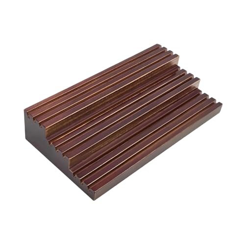 Milageto Présentoir à pièces de Monnaie, en Bois Robuste, pour la Famille et Les Amis, Compact, Parfait pour Les collectionneurs et comme, 27 Cm X 15 Cm X 6 Cm