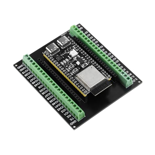 Ya en mundofriki.es: Diymore para ESP32 Tarjeta de Desarrollo Kit,Placa de Expansión para ESP32 S3 DevKitC N16R8 WiFi Bluetooth Module