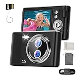 32GB Digital Camera Compact 48MP Autofocus 16X Digital Zoom Photo Camera: 2.8 Inch 4K LCD Screen Portable Vlogging Photography Camera for Kids, Beginners, Teens, Students with Lanyard