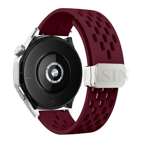Bracelet silicone magnétique Huawei Watch GT 5 46mm 41mm sport respirant