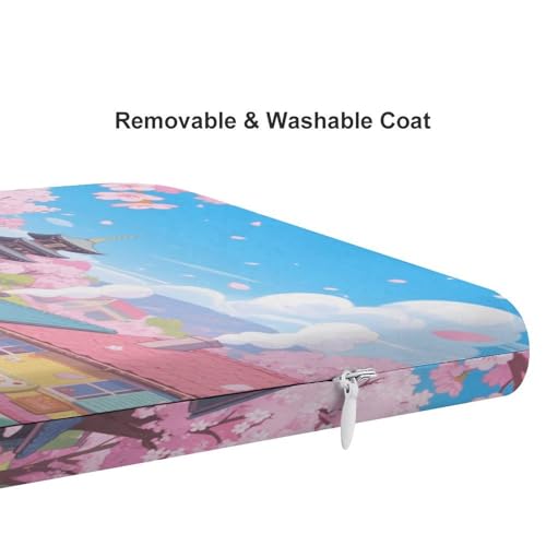 Cojín adecuado para muebles de patio con acabado Sakura de alta resistencia 5