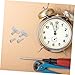 Outanaya Retro Clock Winding Key Mechanical Clock Repair Kit Wall Wind up Key Grandfather Kit for Enthusiasts Tool for Mechanics